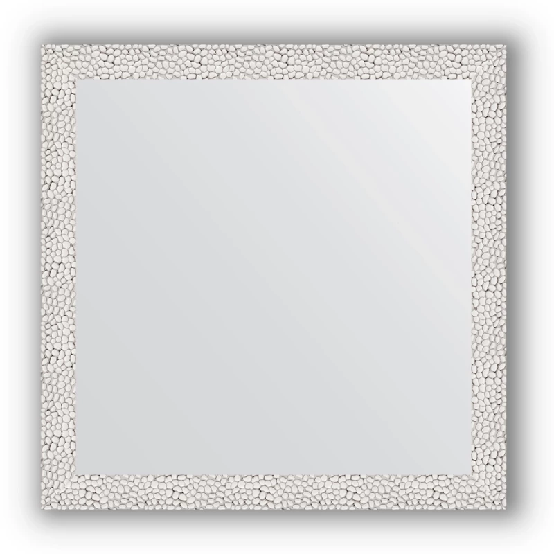 Зеркало 61x61 см чеканка белая Evoform Definite BY 3130
