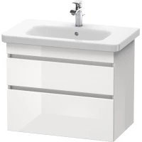 Тумба белый глянец 73 см Duravit DuraStyle DS648102222
