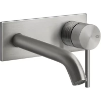 Смеситель для раковины Gessi Gessi316 54388#239 встраиваемый, без донного клапана, нержавеющая сталь