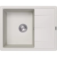 Кухонная мойка Abber Quarz AQ2903W 65x51 см, белый