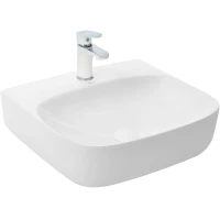 Раковина-чаша WeltWasser Elbach 2237 10000004580 49,5x44,5 см, накладная, белый