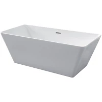 Акриловая ванна Kerasan Ego 743101 160x70 см, отдельностоящая, белый