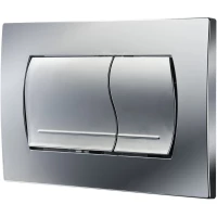 Кнопка смыва Roca Active 52B 8901150B2 для инсталляции, матовый хром