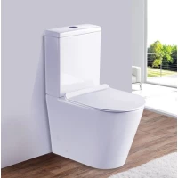 Унитаз-компакт Esbano Alagon-C ESUNALAGCW безободковый, с сиденьем микролифт, белый