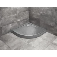Акриловый поддон 90x90 см Radaway Doros A Compact Stone Anthracite SDRA9090-05-64S