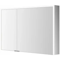 Зеркальный шкаф Esbano ES-5010NS ESMI5010NS 100x70 см, с LED-подсветкой, сенсорным выключателем, алюминий