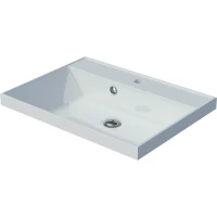 Раковина AQUAme Classica 4627173210164 60,3x45,1 см, накладная, белый глянец