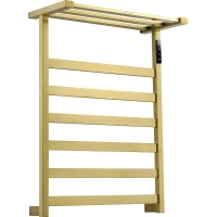 Полотенцесушитель электрический Wonzon & Woghand Frankfurt WW-A1026-BG 640x480, МЭМ правый, золотой матовый