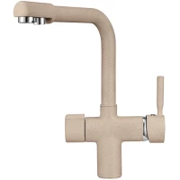 Смеситель для кухни с подключением к фильтру Granula 2088, ПЕСОК