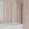 Шторка для ванны 70 см Paini Paini-ScreenWT70C прозрачное - 2