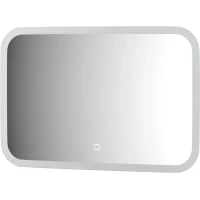 Зеркало Defesto Lume DF 3802SH 60x40 см, с LED-подсветкой, сенсорным выключателем, диммером