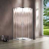 Душевой уголок 100x100 см Vincea Garda VSQ-1G100CH шиншилла