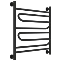 Полотенцесушитель водяной 600x600 черный матовый Сунержа Элегия+ 31-0205-6060