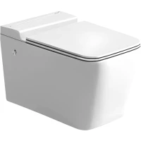 Унитаз подвесной Ceruttispa Maiella Aria Pulse CT10191 импульсный, безободковый, с сиденьем микролифт, белый