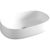 Раковина-чаша Artceram Cognac COL003 05 34 55x35 см, накладная, белый матовый