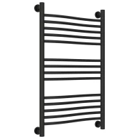 Полотенцесушитель водяной 800x500 черный матовый Сунержа Флюид+ 31-0222-8050