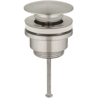 Донный клапан для раковины Wonzon & Woghand WW-88SS07-BN универсальный, никель матовый
