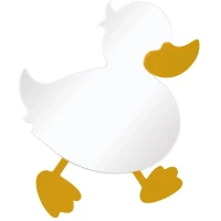 Зеркало 50,5x54,5 см Creavit Ducky DC30035-A