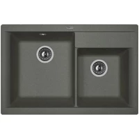 Кухонная мойка Florentina Касси 780 20.230.E0780.102 78x51 см, черный