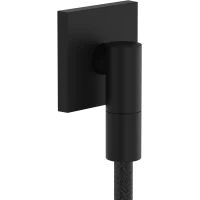 Подключение для душевого шланга Hansgrohe FixFit Fine E 28883670 черный матовый