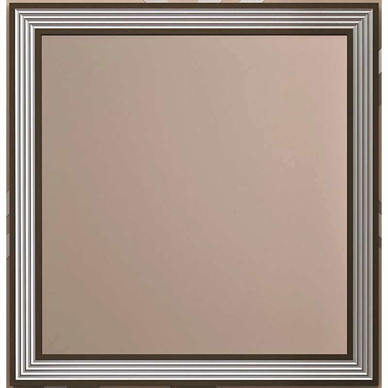 Зеркало 100x86,6 см серебряная патина Opadiris Карат Z0000006702