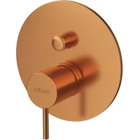 Смеситель для ванны Cezares Leaf LEAF-VDIM-L-SS