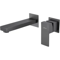 Смеситель для раковины Abber Daheim AF8212NG встраиваемый, никель