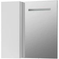 Зеркальный шкаф 79,5x80 см белый глянец L Belux Токио В 80 Ш 4810924288844