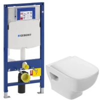 Комплект подвесной унитаз Jacob Delafon Struktura EDF102-00 + E4272-00 + система инсталляции Geberit 111.300.00.5