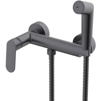 Гигиенический душ Splenka S41.51.09 со смесителем, графит матовый