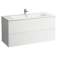 Тумба с раковиной белый глянец 120 см Laufen Base 8.6496.3.261.104.1