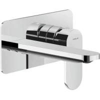 Смеситель для раковины Nobili Yo YO126198CR встраиваемый, без донного клапана, хром