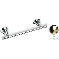 Полотенцедержатель Stil Haus Smart SM06.2(02) 34 см, хром/золотой