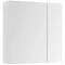 Зеркальный шкаф 85x87,3 см белый глянец L Aquanet Йорк 00202089 - 1