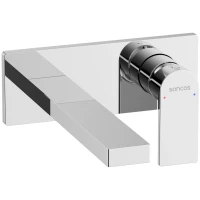 Смеситель для раковины Sancos Studio SC9017CH встраиваемый, хром