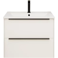 Тумба под раковину La Fenice Tesoro FNC-01-TES-PB-80-2 78,8 см, подвесная, белый матовый