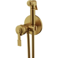 Гигиенический душ Remer Atelier AL65ZBG со смесителем, золотой матовый