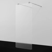 Душевая перегородка WasserKRAFT Vechte 60W39BN-MG 89,4 см, профиль никель, стекло матовое