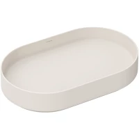 Раковина-чаша Hansgrohe Xuniva Evo U 60325780 65x40 см, накладная, бежевый матовый