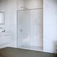 Неподвижная перегородка 110 см RGW WA-034 Walk-in 351003411-21 матовое