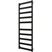 Полотенцесушитель электрический Grota Brezza 4650186711571 1500x530, ТЭН левый/правый, черный матовый