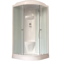 Душевая кабина 100x100x217 см Royal Bath RB100HK6-WC матовое