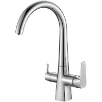 Смеситель для кухни Zorg SH 819 CR с подключением к фильтру, хром