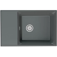 Кухонная мойка Point Этна PN3012GR 78x50 см, графит