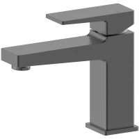Смеситель для раковины Wonzon & Woghand Cube 2.0 WW-88018068-BGM темный графит матовый