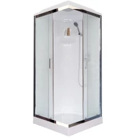 Душевая кабина 90x90x217 см Royal Bath RB90HP1-M-CH матовое