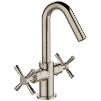 Смеситель для раковины без донного клапана Orange Mia M34-011Ni