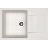 Кухонная мойка Dr.Gans Техно 760 25.030.D0760.401 76x51 см, белый