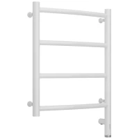 Полотенцесушитель электрический 500x500 белый глянец МЭМ правый Сунержа Галант 3.0 12-5801-5050