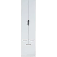 Пенал Misty Орхидея П-Жас05050-0112Я напольный, белый глянец